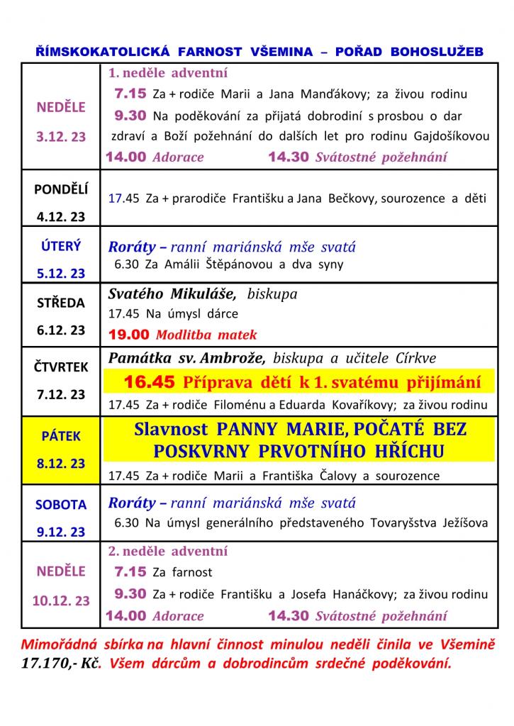 Bohoslužby