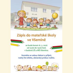 Zápis do MŠ